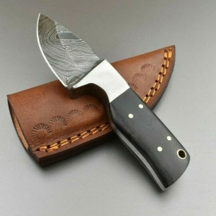 Custom Made Skinner hunting knife Mini Skinner Knife With Beautiful Handle & Leather Sheath